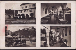 Gest. W-8390 Passau Gasthaus Zur Laube 1938, EK 4mm, Min. Best. - Passau