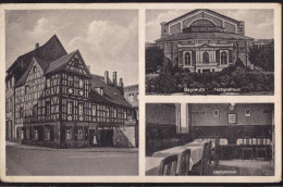 Gest. W-8580 Bayreuth Gasthaus Eckschobert 1919, Briefmarke Entfernt, EK 2cm Etwas Best. - Bayreuth