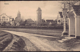 Gest. W-8603 Ebern Teil Des Ortes 1910 - Bamberg