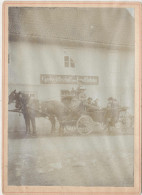 * W-8632 Neustadt Gasthaus Ernst Ehrlich, Hartpappfoto 13x18 Cm, Keine AK! - Coburg