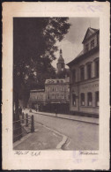 Gest. W-8670 Hof Wörthstraße 1933, Briefmarke Entfernt - Hof