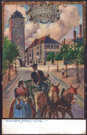 Gest. W-8703 Ochsenfurt Gasthaus Brauerei Bärenbräu 1926 - Wuerzburg