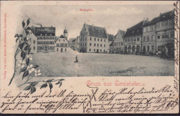 Gest. W-8723 Gerolzhofen Markt 1898, EK 3mm - Schweinfurt