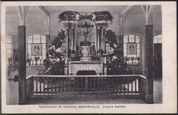 Gest. W-8750 Aschaffenburg Studienheim St. Clemens Die Kapelle 1927 - Aschaffenburg