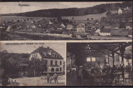 Gest. W-8901 Aystetten Bahnhofsgasthaus 1911, Min. Best. - Augsburg