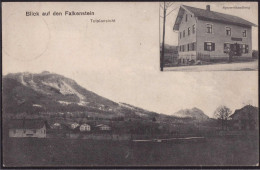 Gest. W-8962 Falkenstein Spezereihandlung Feldpost 1915 - Kempten