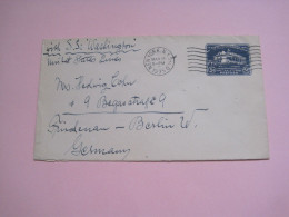 USA Postcard 1935 To Germany - Gebruikt