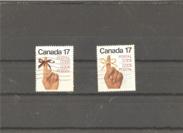 Used Stamps Nr.848-849 In Darnell Catalog - Usados