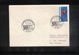 Germany 1978 Alpine Skiing World Championship Garmisch-Partenkirchen Interesting Cover - Skisport