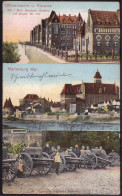 Gest. Marienburg Kaserne Offizierskasino, Feldpost 1915 - Westpreussen