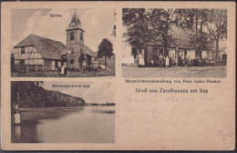 Gest. Zanzhausen Neumark Warenhandlung Fischer 1926 - Westpreussen