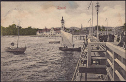 Gest. Zopot Seebrücke 1906 - Danzig