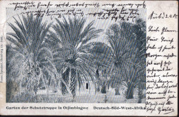 Gest. DSW Otjimbingwe Garten Der Schutztruppe, Feldpost Kuis 1905 - Unclassified