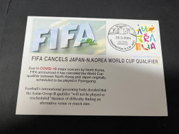 26-3-2024 (4 Y 8) Football - FIFA World Cup 2026 Qualifier Cancel Due To COVID-19 Concern - Japan V North Korea - Autres & Non Classés