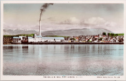 The B.S. & W Mill Port Alberni Vancouver Island BC British Columbia Unused Camera Products RPPC Postcard Z2 - Otros & Sin Clasificación