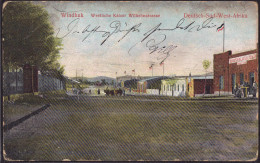 Gest. DSW Windhuk Westliche Kaiser-Wilhelm-Straße, Feldpost 1906, Stark Best. - Non Classés