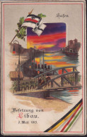 * Libau Hafen Halt Gegen Licht 1915 - Letonia