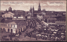 Gest. Libau Petermarkt MSP No. 161 1915 - Latvia