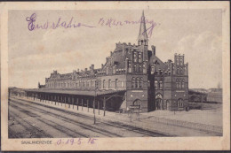 * Skalmierzyce Bahnhof 1915, Diagonalbug 10 Cm - Polen