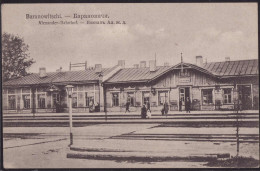 Gest. Baranowitschi Bahnhof, Feldpost 1918 - Weißrussland