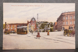 NEW ZEALAND , WELLINGTON , VIEW FROM GOVERNMENT RAILWAY STATION , MT20 - Neuseeland