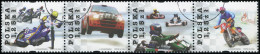 POLAND - 2004 - BLOCK OF 4 STAMPS CTO - Motor Sports - Ungebraucht