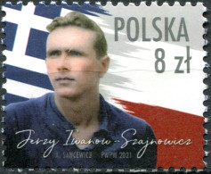 POLAND - 2021 - STAMP MNH ** - Jerzy Iwanow-Szajnowicz, Resistance Leader - Unused Stamps