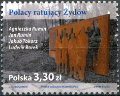 POLAND - 2021 - STAMP MNH ** - Rescue Of Jews By Poles During The Holocaust - Nuovi