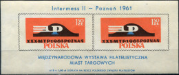 POLAND - 1961 - S/S MNH ** - International Philatelic Exhibition "Intermess II" - Unused Stamps