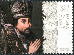 POLAND - 2021 - STAMP MNH ** - Stanisław Szczepanowski, Bishop And Martyr - Ungebraucht