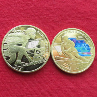 China 2 X 5 Yuan 2022 Olympic Games  Chine UNC ºº - Chine