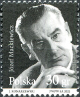 POLAND - 2022 - STAMP MNH ** - Jozef Mackiewicz, Author - Unused Stamps