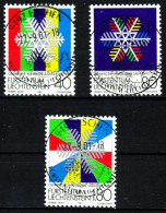 LIECHTENSTEIN 1983 Nr 834-836 Zentrisch Gestempelt X19CB52 - Used Stamps
