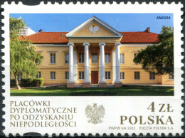 POLAND - 2022 - STAMP MNH ** - Polish Diplomatic Posts Overseas - Ankara, Turkey - Ongebruikt