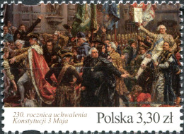 POLAND - 2021 - STAMP MNH ** - 230th Anniversary Of The May 3rd Constitution - Ungebraucht