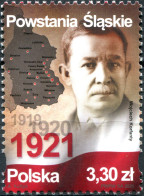 POLAND - 2021 - STAMP MNH ** - 100 Years Of Silesian Uprisings - Ongebruikt