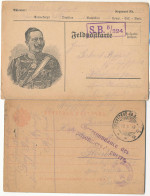 Gest. Interessante Feldpostkorrespondenz WK I, 51 Karten Zusammengehörig, Großer Teil Aus Gefangenschaft In Russland 191 - Andere & Zonder Classificatie