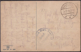 Gest. Feldpost WK I 21.12.1919 Ostb. Land Gren. Regt. 53 - Other & Unclassified