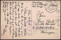 Gest. MSP 1917 Nordkurland Batl. Petragge 19.3.1917 Aus Sibirien - Andere & Zonder Classificatie