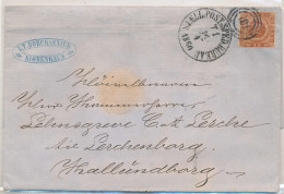 Gest., Brief Dänemark Altbrief 1860 No. 4 - Litouwen