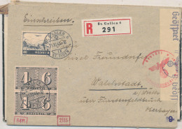 Gest., Brief Schweiz 4 Stck. Zensurbriefe 1943/1944 - Sonstige & Ohne Zuordnung