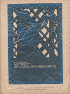 Kleinplakat Dräger Universal-Schneidbrenner Lübeck A4 - Unclassified