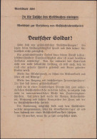 Deutscher Soldat! Merkblatt 204 Umgang Mit Geschlechtskrankheiten - Non Classificati