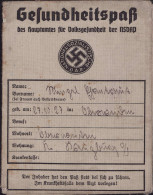 NSDAP Gesundheitspaß 1938 - Zonder Classificatie