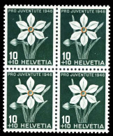 SCHWEIZ PRO JUVENTUTE Nr 476 Postfrisch Ungebraucht VIERERBLOCK X54BBC2 - Unused Stamps