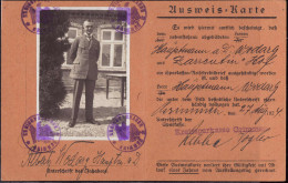 Grimmen Bestätigungsausweis Für Die Ausreichung Eines Sparkassen-Reisekreditbriefes 1924 - Zonder Classificatie
