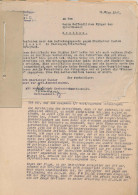 Hoch Interessanter Dokumentennachlass Zur Entnazifizierung Eines Oberlehrers, Flehingen 1946/47 Ca. 50 Dokumente, Stellu - Non Classés