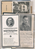 Posten Von 10 Stck. Sterbebildchen/Traueranzeigen Heldentod 1941-1943 - Ohne Zuordnung