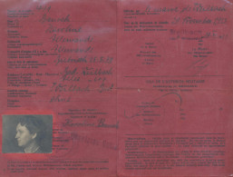 Personalausweis Weilbach 1923 - Unclassified