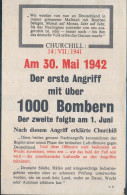 5 Stck. Englische Flugblätter An Das Deutsche Volk Um Sich Vom Naziregime Zu Befreien! - Ohne Zuordnung